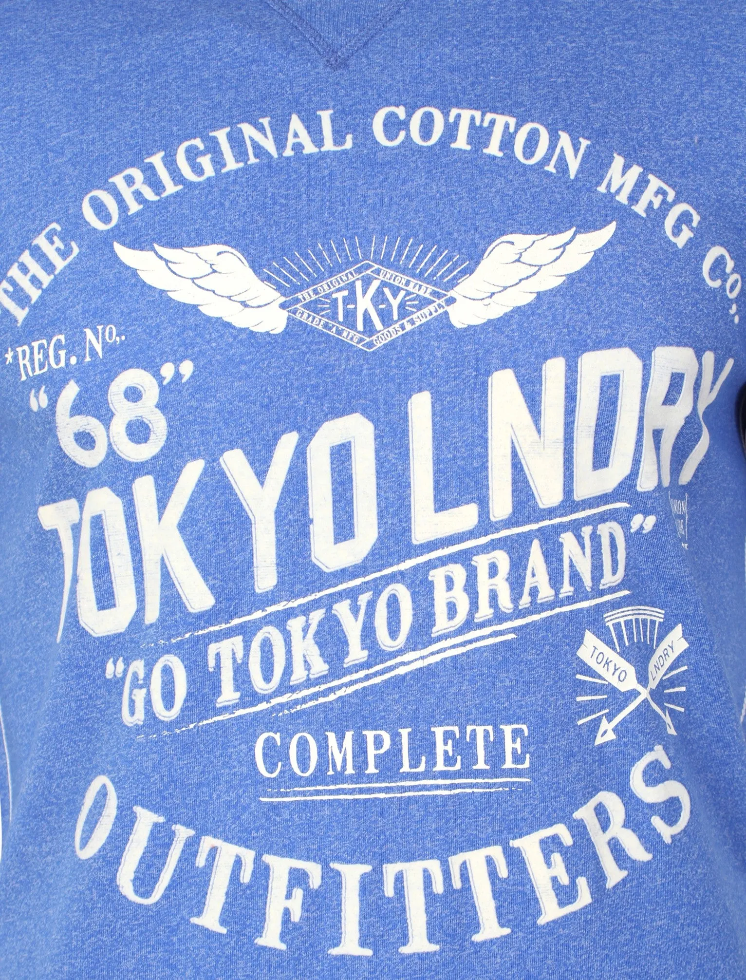Franklin Cove T-Shirt in Ocean- Tokyo Laundry